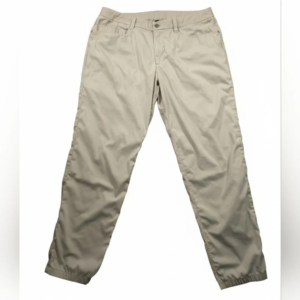 Lululemon Men's ABC Jogger‎ Style Pants Beige Khaki 34
